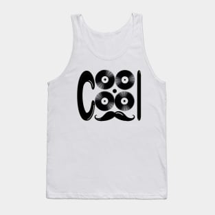 Cool mustache men&women Tank Top